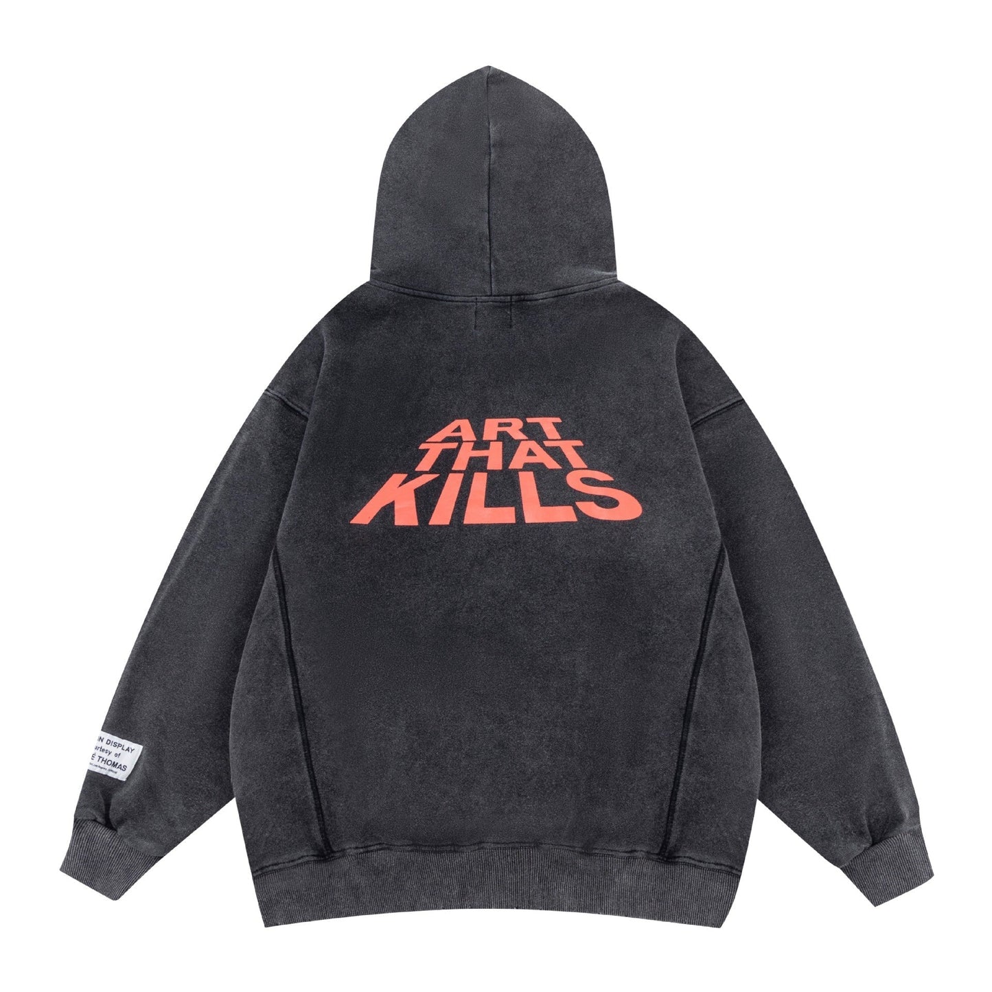 Gallery Dept Hoodie Loose Casual Distressed Hoodie