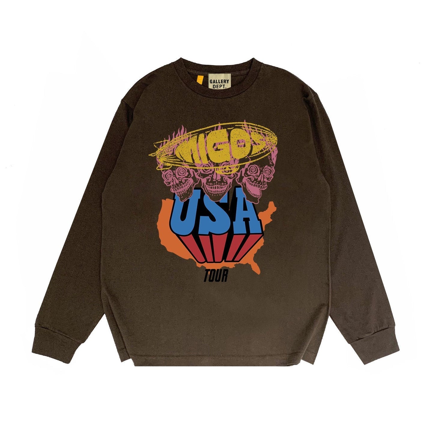 Gallery Dept Long Sleeve Shirt Long Sleeve Long-Sleeved T-shirt Blouse